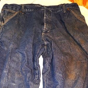 Men's Wrangler Fleece Lined Work Pants